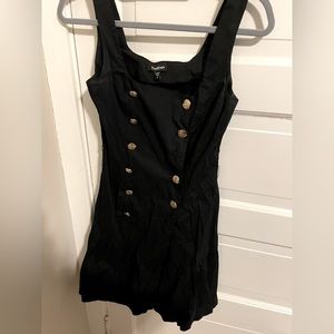 Bebe black nautical dress